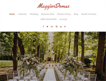 Tablet Screenshot of maggiordomus.it